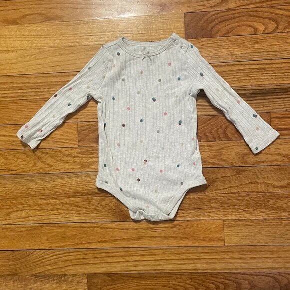 Girls 18 Month Long Sleeve Onesies 7-Piece Lot - Picture 14 of 15